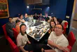 Joe Lab end of academic year dinner